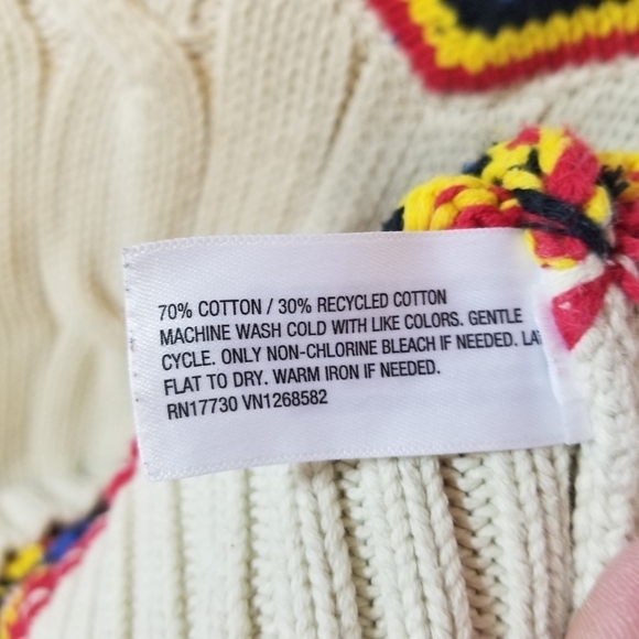 Rowing Blazers for Target croquet rainbow cableknit sweater - Picture 11 of 12